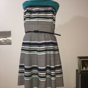 White House Black Market striped dress